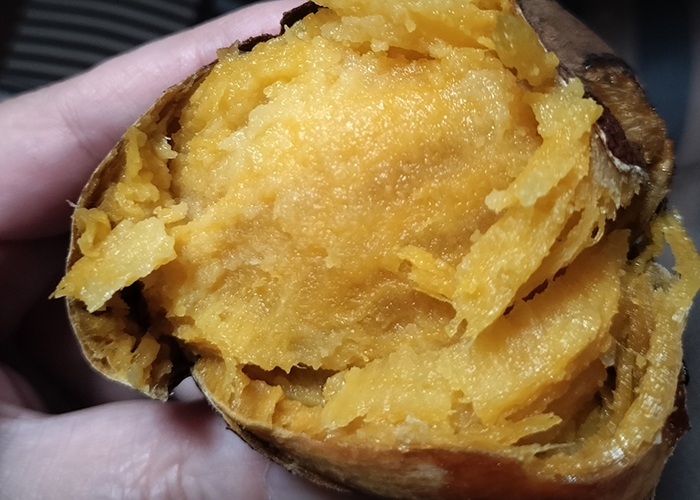 べちゃべちゃな焼き芋