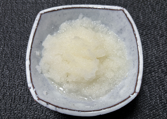 大根おろしや生姜と一緒にさつまいもを食べる