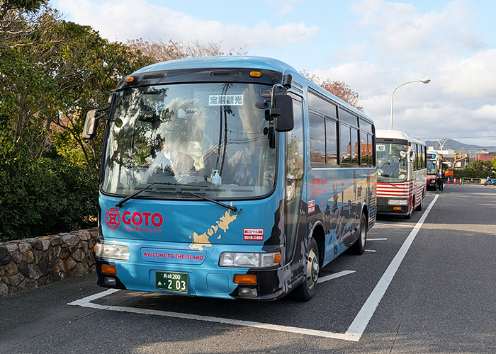 福江島の定期観光バスに乗ること