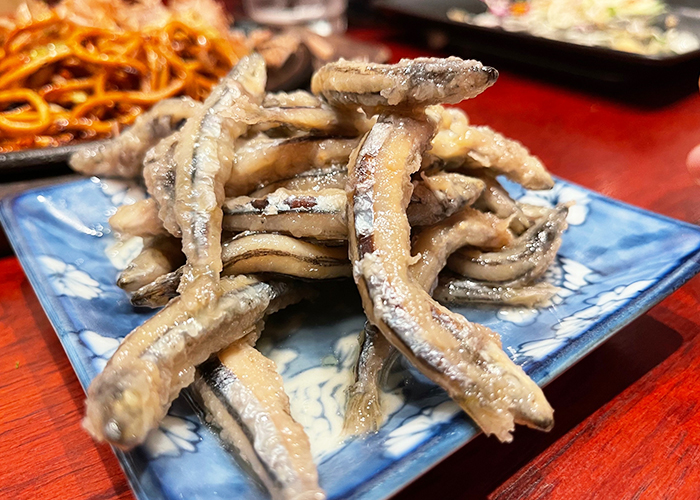 きびなごの天ぷら