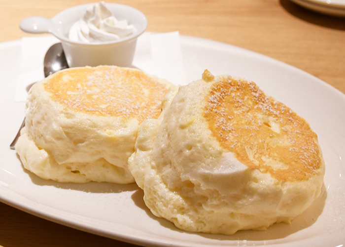 さつまいもとリコッタチーズのミニパンケーキ