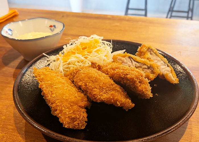 さっくさくの魚フライ