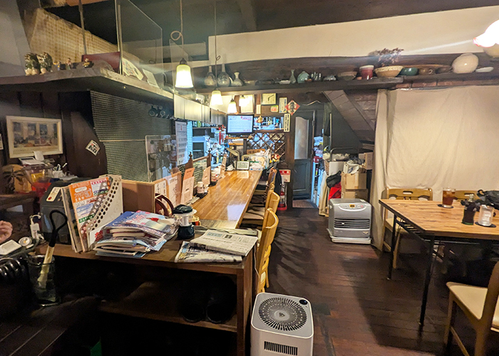 店内は「昭和レトロ」そのもの。ゆったりとした時間が流れています