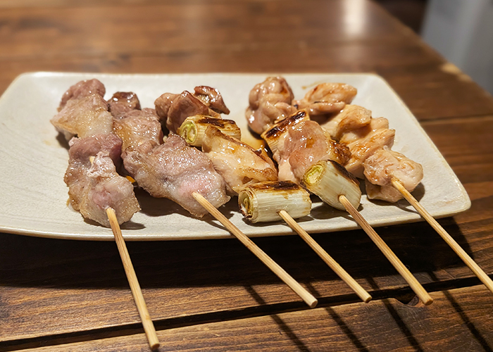 焼き鳥盛り合わせ
