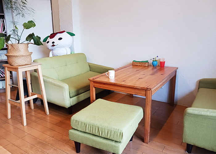 五島・Slow Café たゆたう。のソファー席