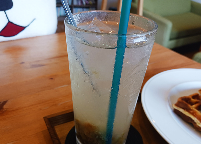五島・Slow Café たゆたう。の梅ジュース