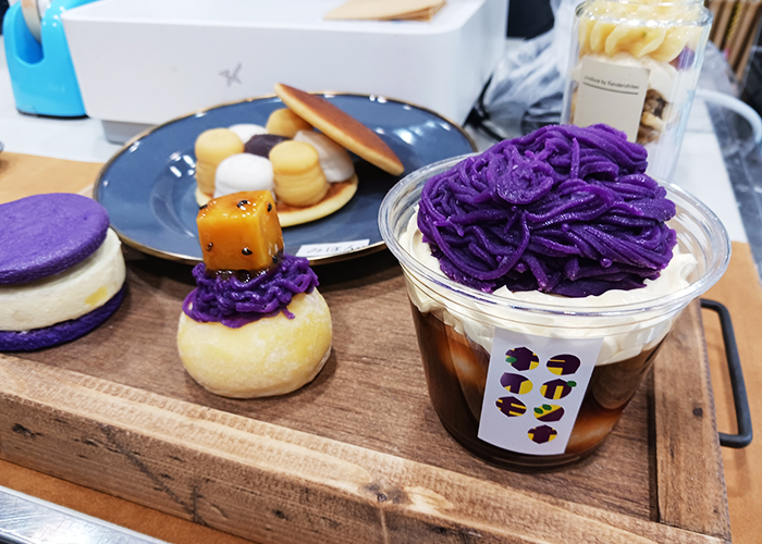 福井の「フランダースフリッツ」のみたらし芋モンブラン（税込900円）。残念ながら完売でしたが、レプリカ