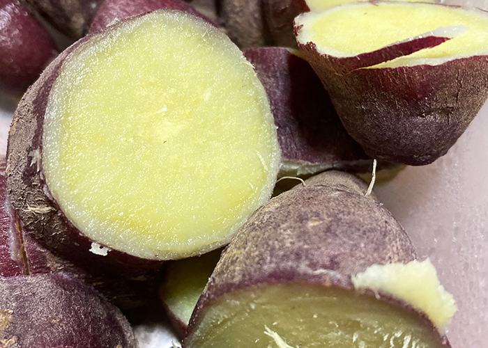 さつまいもの食物繊維量-ふかし芋