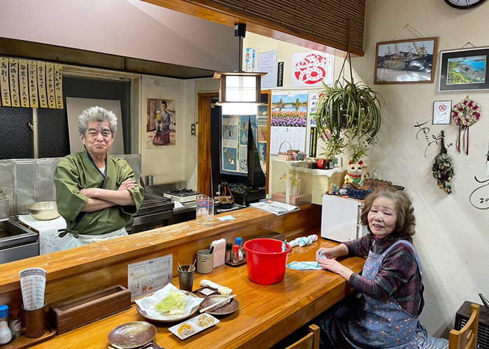 かつ忠のご夫婦