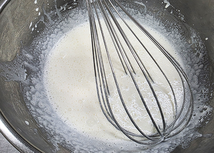 生クリームの甘さはお好みで