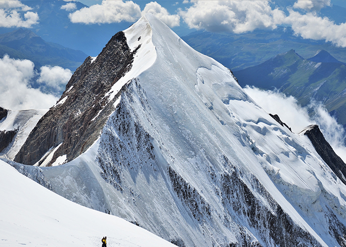 ヨーロッパ・アルプス山脈の名峰「モン・ブラン（Mont Blanc）」