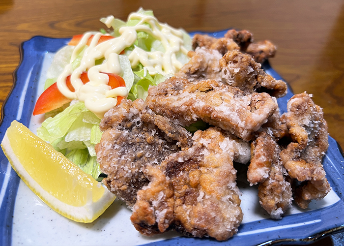 そしじの鹿肉の竜田揚げ