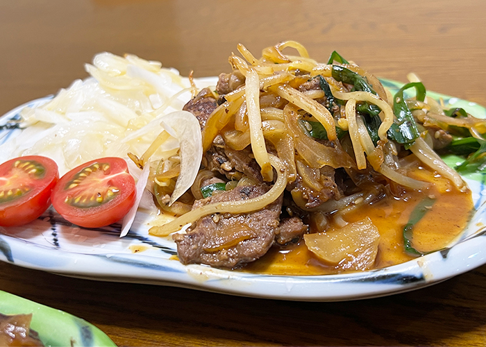 そしじの鹿の焼肉