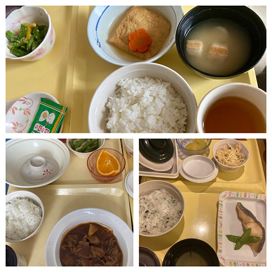「畑のサプリ.hel」を飲み始めて7日目（2カ月目）の食事