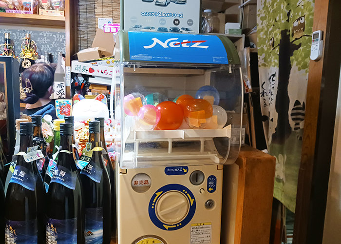 えあちゃんの居酒屋カフェの1回300円のガチャガチャ