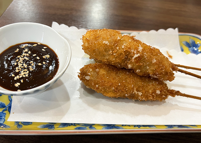 おすすめ料理③串カツ