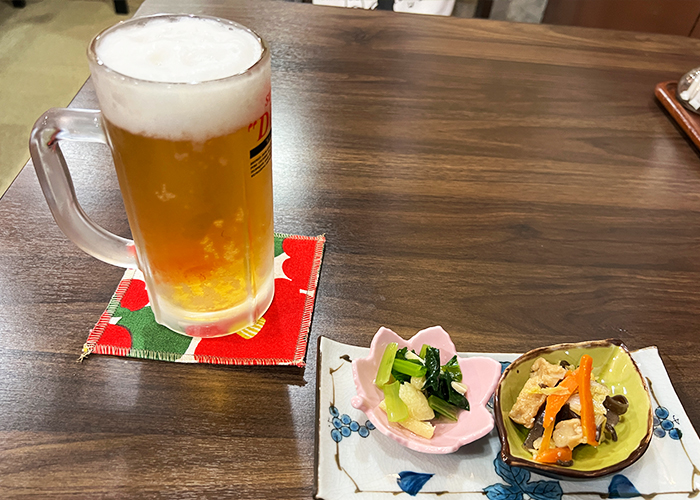 煮物2品の突き出し