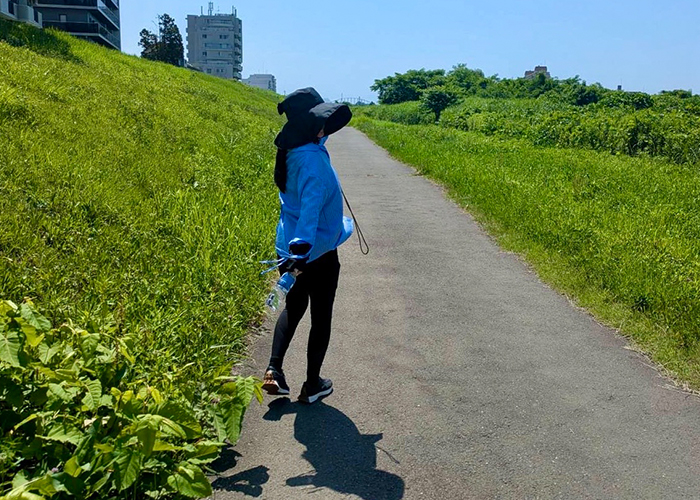 散歩も頻繁に