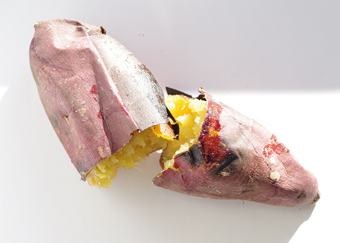 さつまいもは栄養豊富な皮ごと食べる