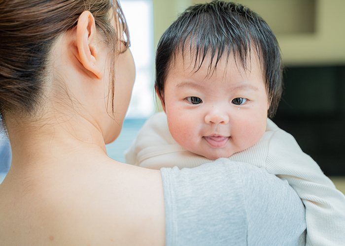 赤ちゃんや子どものおならが出やすい理由