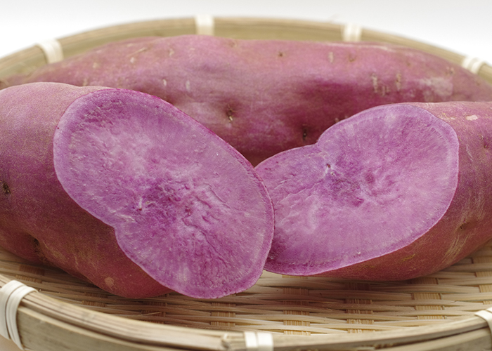 しっとり滑らか食感の大学芋におすすめのさつまいも：パープルスイートロード