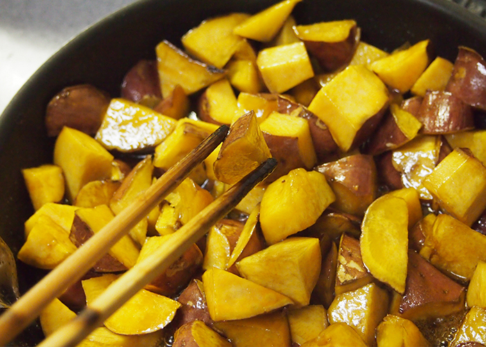 大学芋には煮崩れしにくいさつまいもがおすすめ