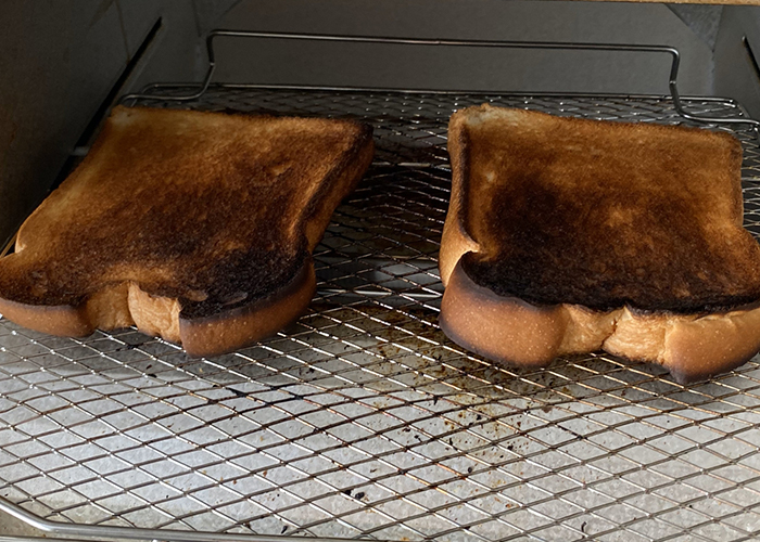 トースター焼き芋のよくある失敗と対策（焦げてしまう場合）