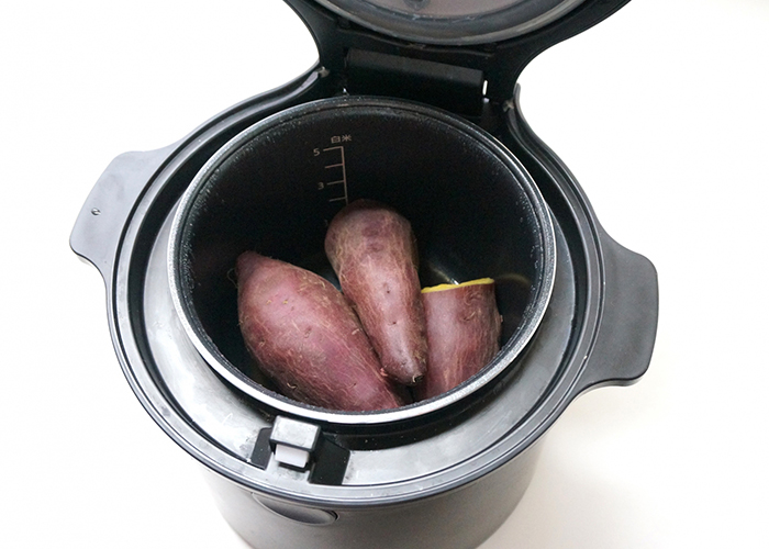炊飯器を使った！さつまいもの基本調理法