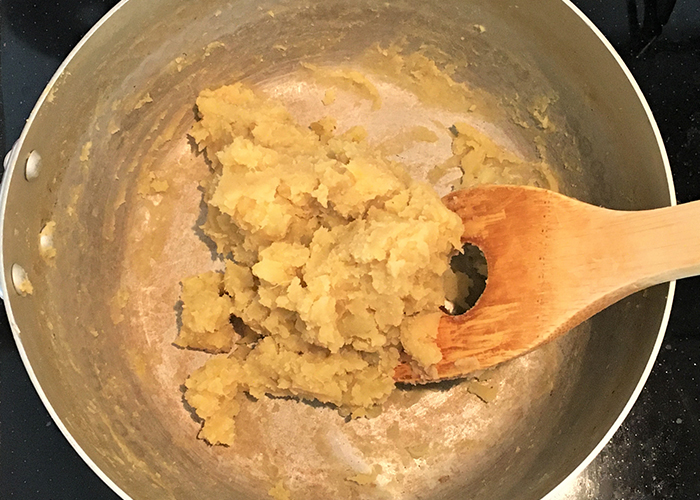 焼き芋ペーストを作る