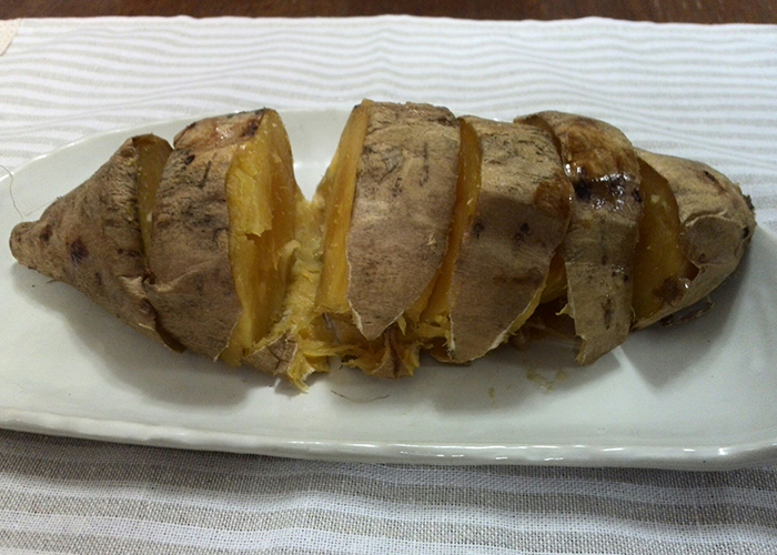 電子レンジで簡単さつまいもペーストの作り方