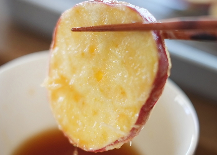 番外編 高カロリーな調理法　さつまいもの天ぷら