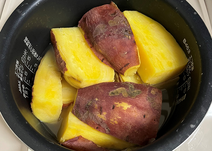 ほったらかしでOK 炊飯器を使った作り方