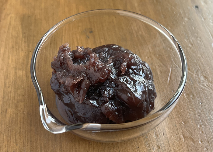 焼き芋アレンジ-ほっこり和風アレンジ！あんこときな粉の黒蜜がけ