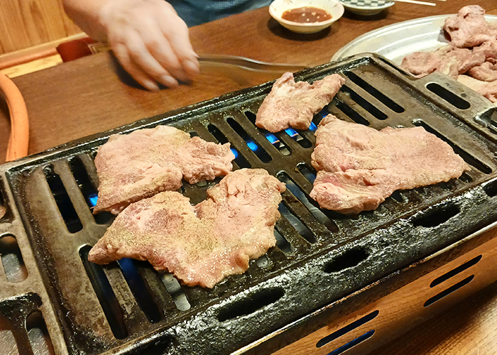 五島牛の焼肉