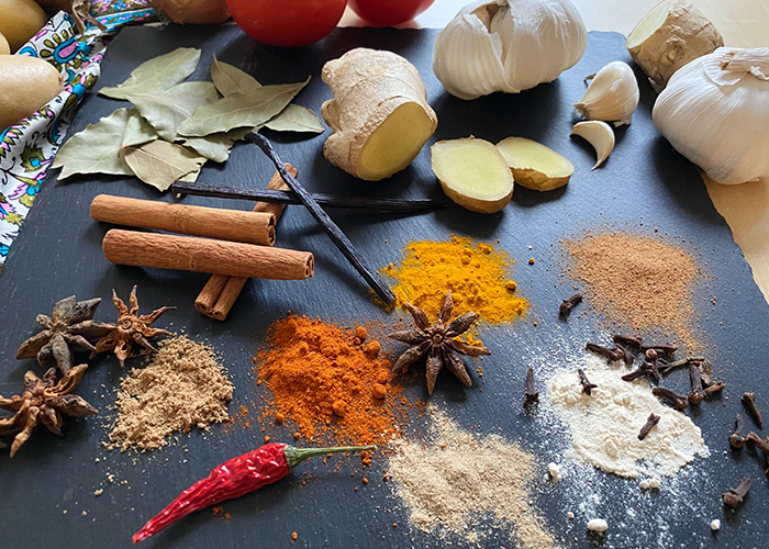 スパイスを加えて大人な味わいに