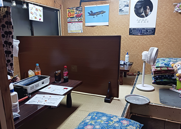 五島、丸山店内(座敷)