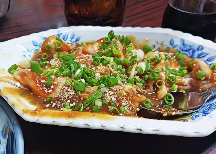 五島、丸山の白いホルモン