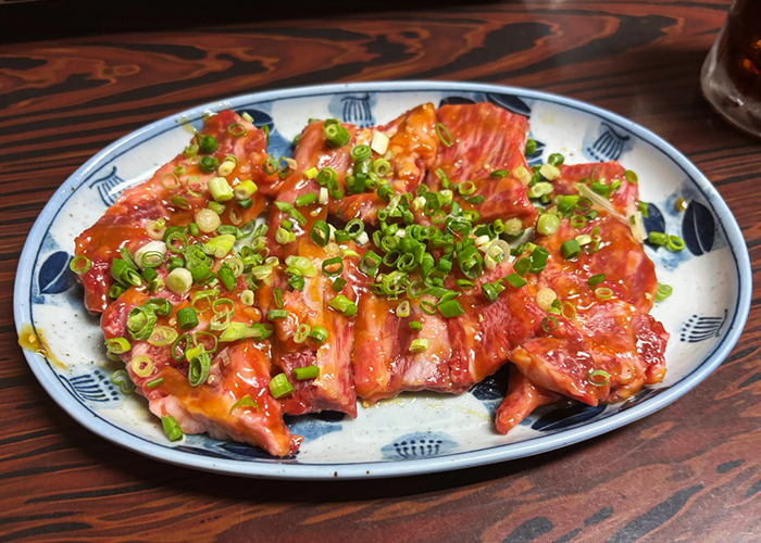 五島、丸山の定番カルビ