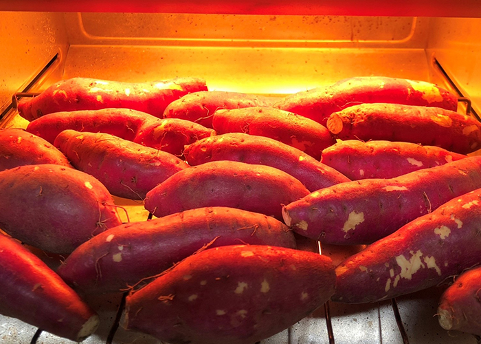 紅はるかが甘くならない理由-加熱温度が高すぎる