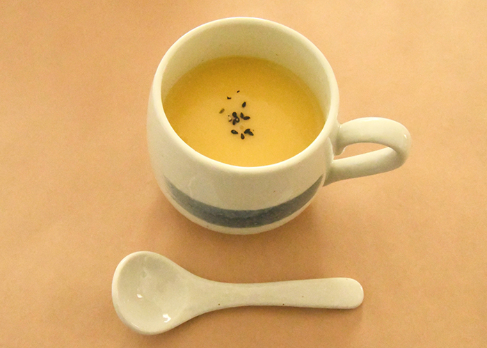 素材の甘みが引き立つ シルクスイートのポタージュ