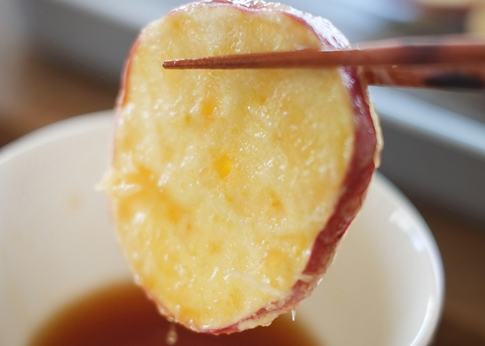 おかずの主役 紅あずまの天ぷらを上手に揚げる秘訣