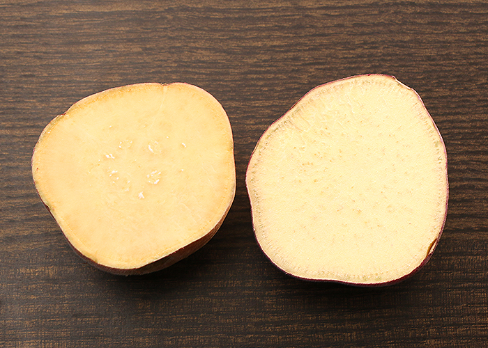 安納芋は生のままカットして冷凍保存