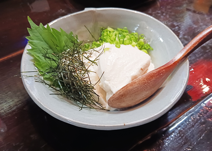 居心地屋 志庵(しあん)のもっちり豆腐