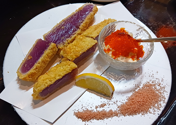 居心地屋 志庵(しあん)のカツオのレアカツ