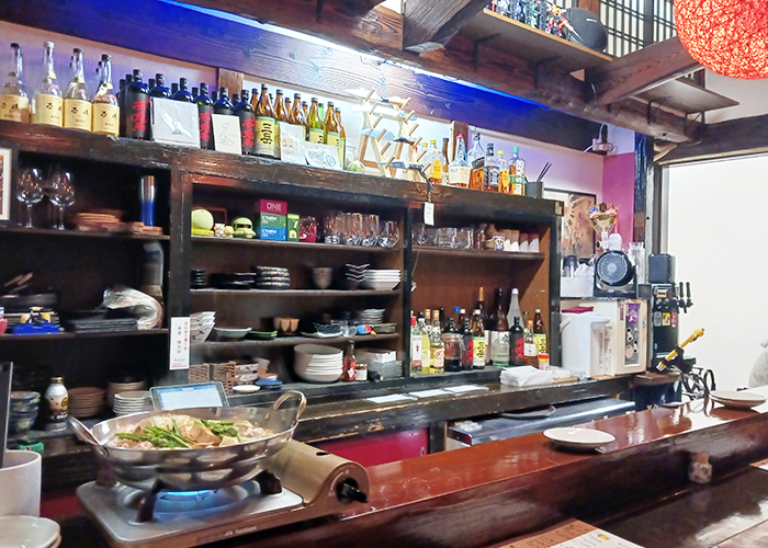 居心地屋 志庵(しあん)の店内