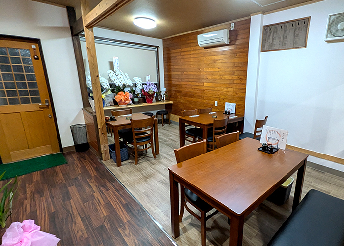 五島・福江の鮨 和(すしなごみ)店内