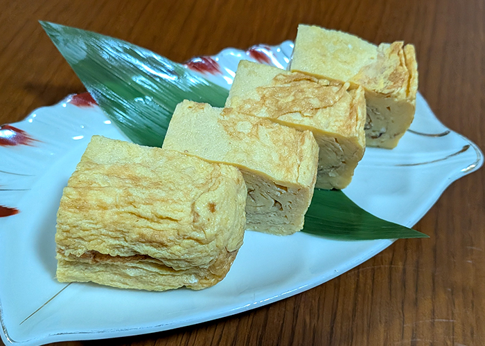 五島・福江の鮨 和(すしなごみ)玉子焼き