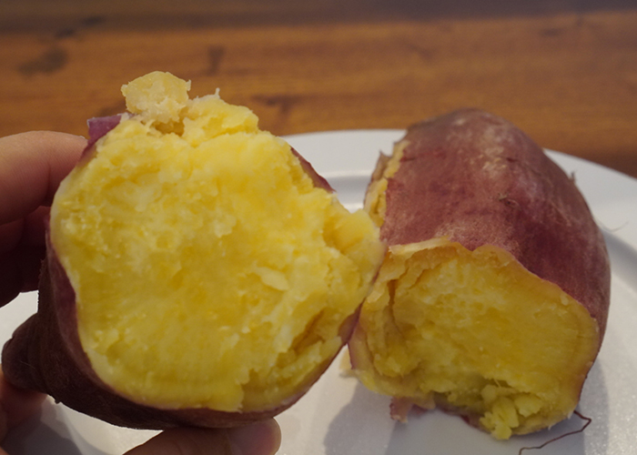 さつまいもケーキに上品な甘さとなめらかさなら「シルクスイート」