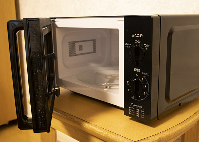 もっと手軽に 電子レンジ