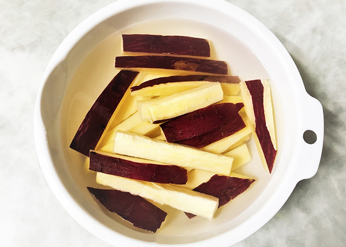 変色を防ぐためのアク抜きの手順と時間